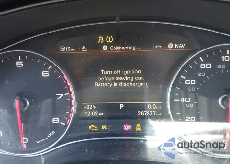 2014 Audi A6 3.0T Premium Plus из США, поврежденный, VIN WAUHGAFC3EN008140